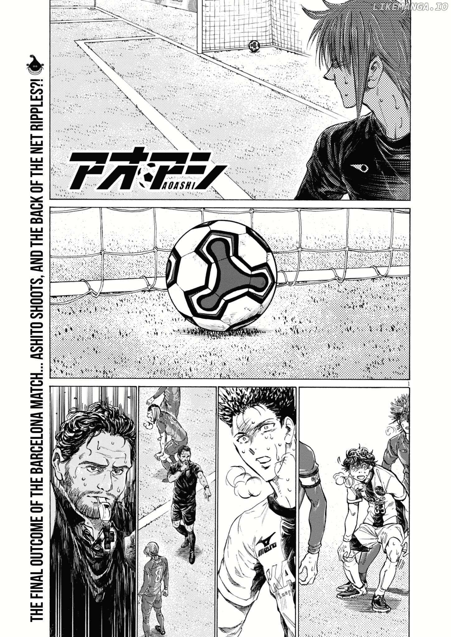 Ao Ashi, Chapter 407 image 02